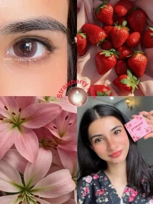 Strawberry-themed makeup edit